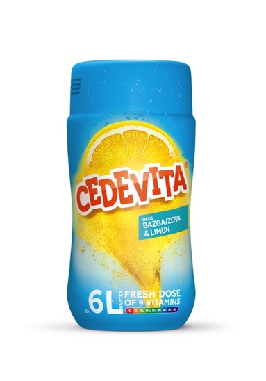 Instant napitek, limona in bezeg, Cedevita Vin, 455 g