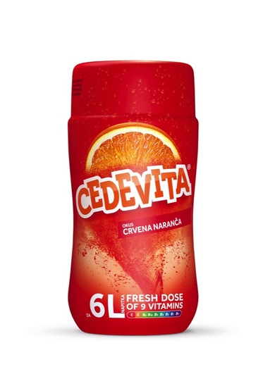 Instant napitek, rdeča pomaranča, Cedevita Vin, 445 g