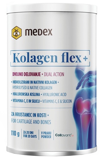 Kolagen Flex +, v prahu, Medex, 110 g