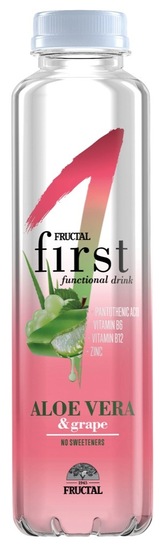 Negazirana voda First, aloe vera, Fructal, 0,5 l