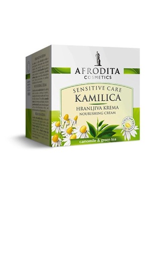 Hranljiva krema za obraz Afrodita Kamilica, 50 ml