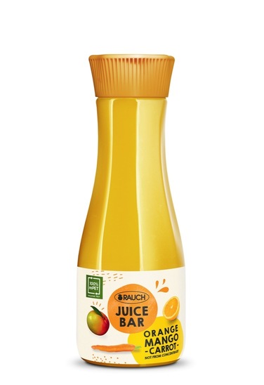 Sok, pomaranča, mango in korenje, Rauch Juice Bar, 0,8 l