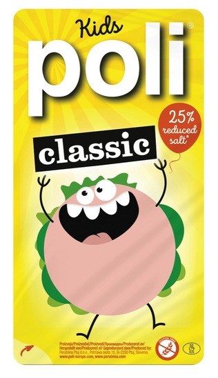 Narezek Poli Kids, Classic, Perutnina Ptuj, pakiran, 100 g