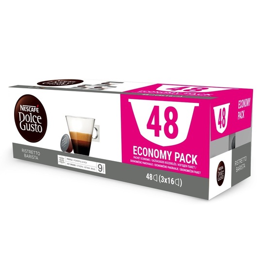 Kava Ristretto Barista, Nescafe  Dolce Gusto, 3 pack, 336 g