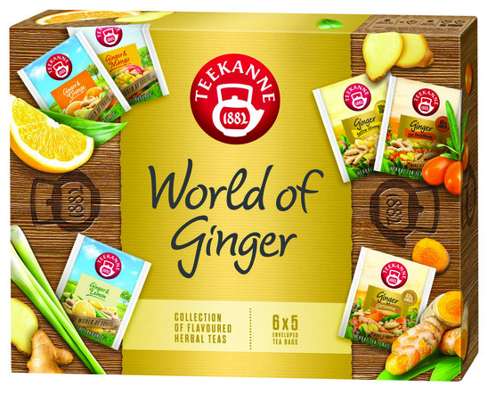 Sadni čaj, World of Ginger Collection, Teekanne, 55 g