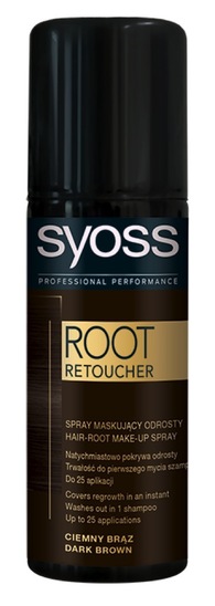 Barva za lase Root Retoucher, temno rjava, Syoss