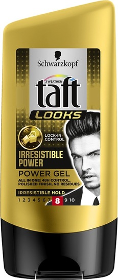 Gel za lase Taft Irresistible, 150 ml