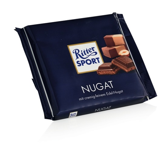 Čokolada z lešniki, Ritter Sport, 100 g