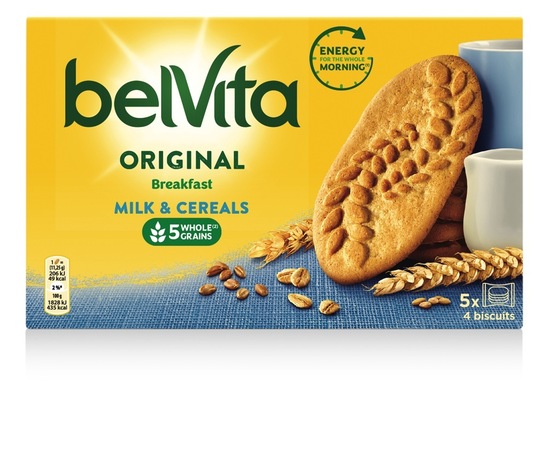 Keks, žita in mleko, Belvita, 225 g