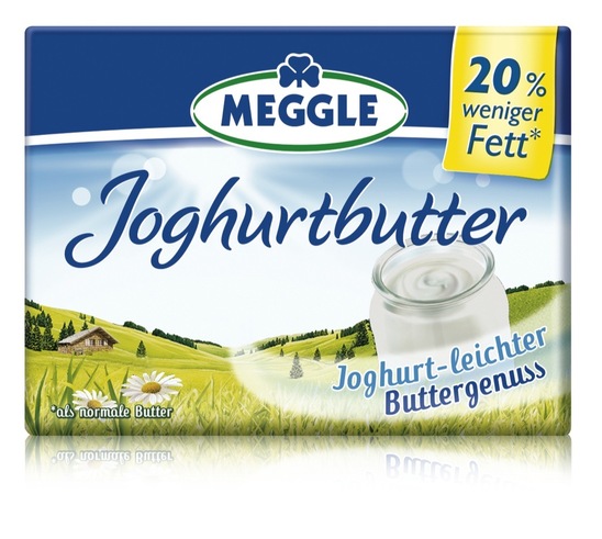Maslo z jogurtom, Meggle, 250 g
