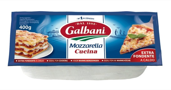 Sir mozzarella, Galbani, pakirano, 400 g