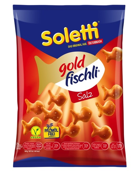 Slane ribice goldfischli, Soletti, 100 g