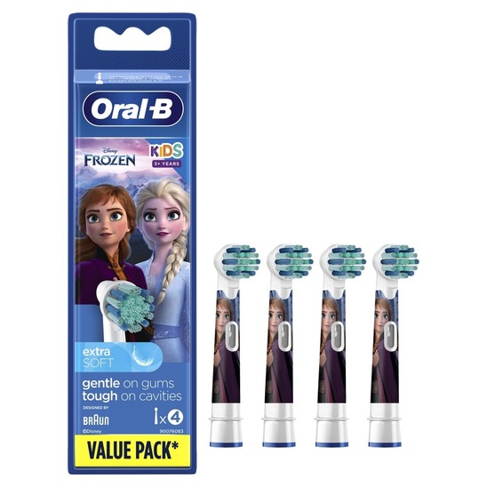 Nastavki za zobno ščetko Frozen, Oral-B, 4/1