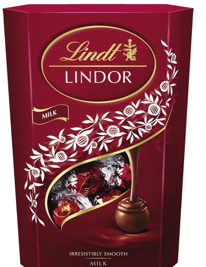 Bonboniera Lindor, mlečne kroglice, Lindt, 337 g