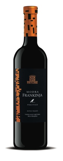 Modra frankinja, vrhunsko rdeče vino, KZ Metlika, 0,75 l