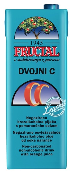 Pijača, Dvojni C, Fructal, 1,5 l