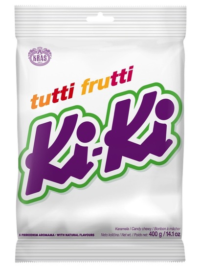 Bonboni Kiki, Tutti frutti, Kraš, 400 g