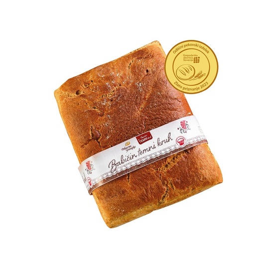 Mešani temni babičin kruh, Pekarna Grosuplje, 850 g
