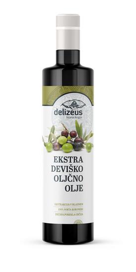 Ekstra deviško oljčno olje, Delizeus, 750 ml