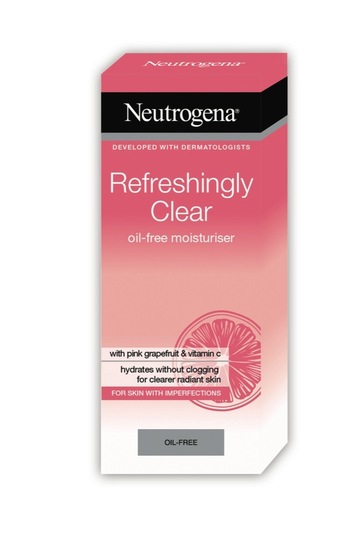 Vlažilna brezoljna krema, Refreshingly Clear, Neutrogena, 50 ml