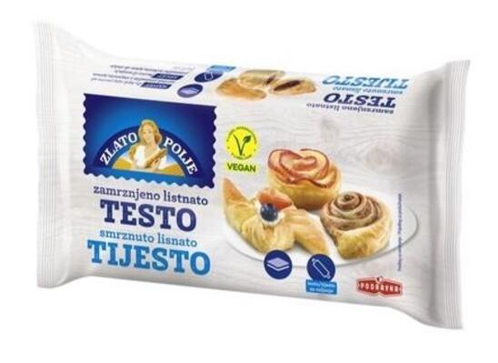 Listnato testo, Zlato Polje, zamrznjeno, 500 g