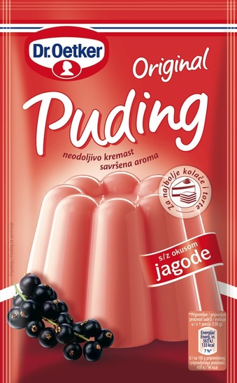 Jagodni puding, Dr. Oetker, 3 x 40 g