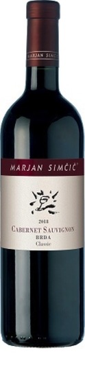 Cabernet Sauvignon, rdeče vino, Simčič, 0,75 l