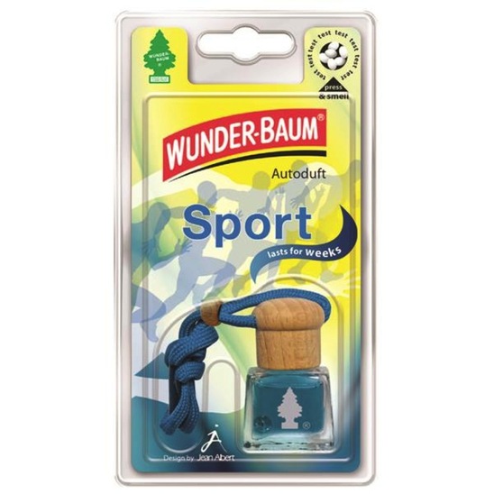 Osvežilec zraka v steklenički, sport, Wunder Baum, 4,5 ml