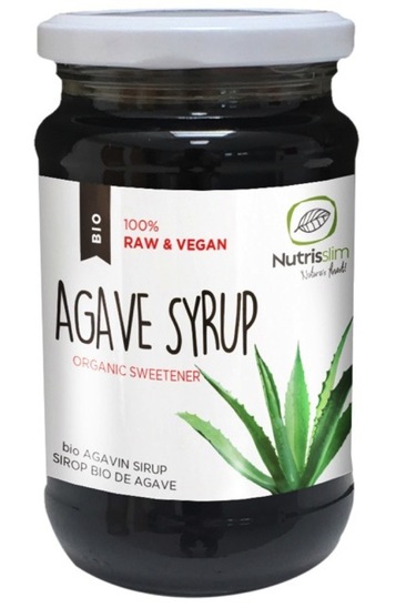 Bio agavin sirup, Nutrisslim, 370 ml