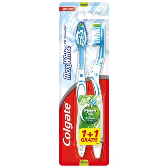 Zobna ščetka Colgate Maxwhite. 1 + 1 gratis