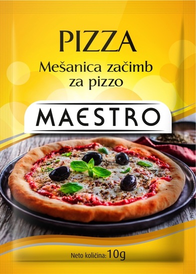 Mešanica začimb za pizzo, Maestro, 10 g