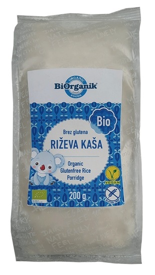 Bio riževa kaša, Biorganik, 200 g