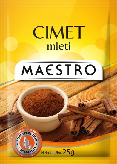 Mleti cimet, Maestro, 25 g