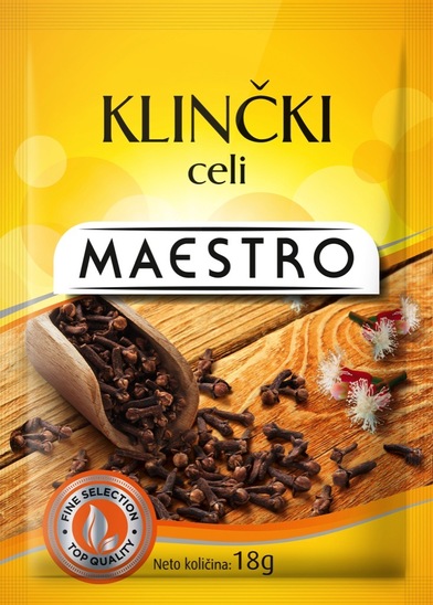 Celi klinčki, Maestro, 18 g