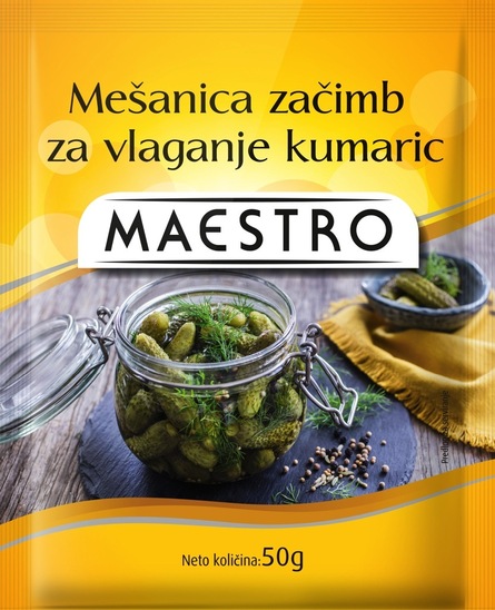 Mešanica začimb za kumarice, Maestro, 50 g