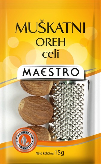 Cel muškatni oreh, Maestro, 15 g