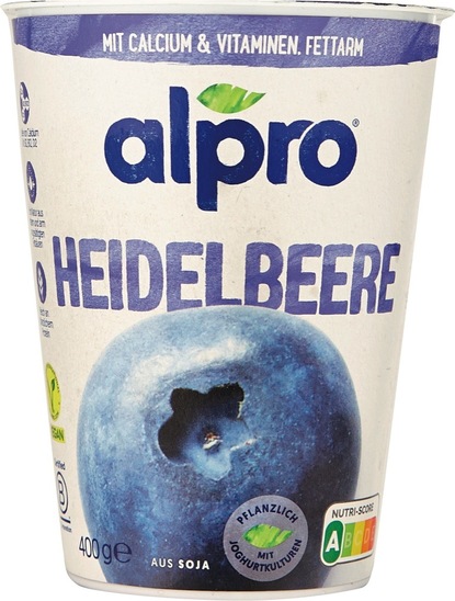 Fermentiran sojin izdelek, borovnica, Alpro, 400 g