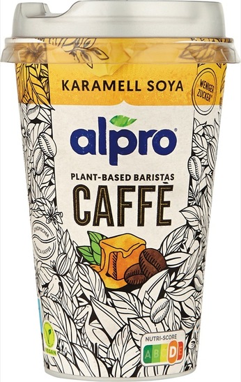 Kava z okusom sojine karamele, Alpro, 235 ml