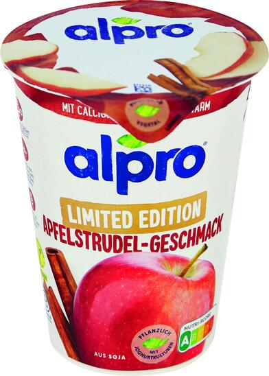 Fermentiran sojin izdelek, jabolko in cimet, Alpro, 400 g