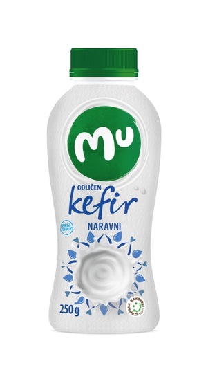 Kefir, brez laktoze, Mu, 250 g