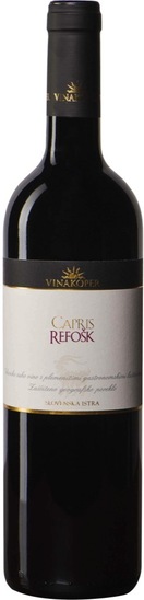 Refošk Capris, vrhunsko rdeče vino, Vinakoper, 0,75 l