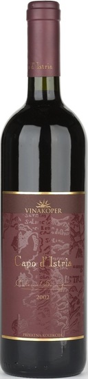 Vino rdeče cabernet sauvignon capodistria 075l