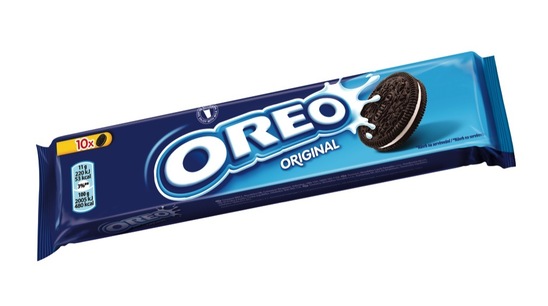 Keksi z vanilijevo kremo, Oreo, 110 g