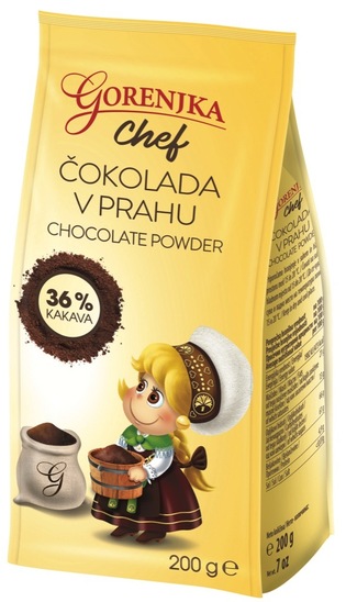 Čokolada v prahu, Gorenjka, 200 g