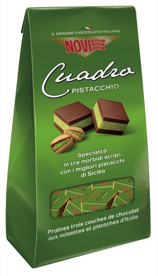 Čokoladne praline, pistacija, Novi Cuatro, 150 g