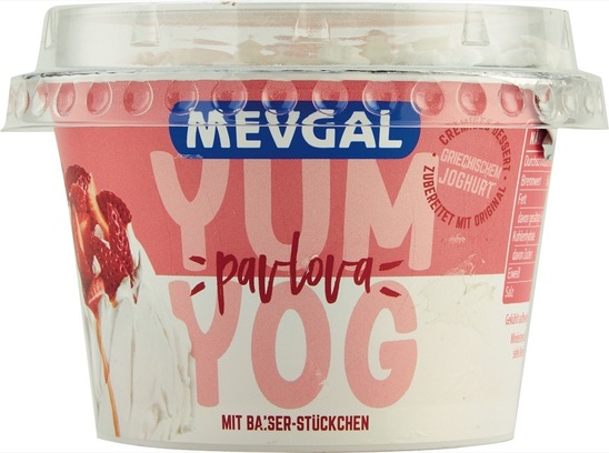 Grški jogurt Yum Yog, pavlova, Mevgal, 156 g