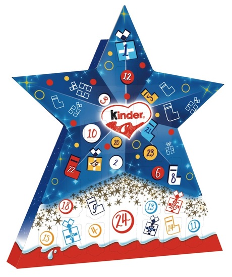 Adventni koledar, Kinder, 149 g