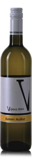 Rumeni Muškat, vrhunsko belo vino, Vipava 1894, 0,75 l