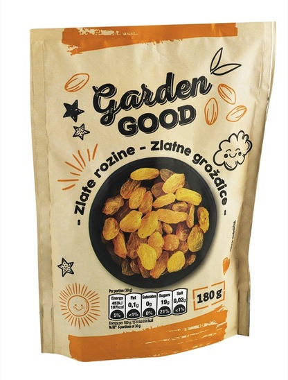 Zlate rozine, Garden Good, 180 g