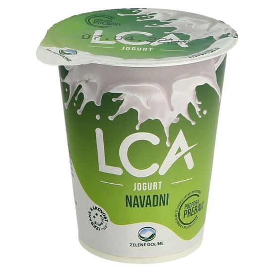 Navadni jogurt, 1,5 % m.m., LCA, 180 g